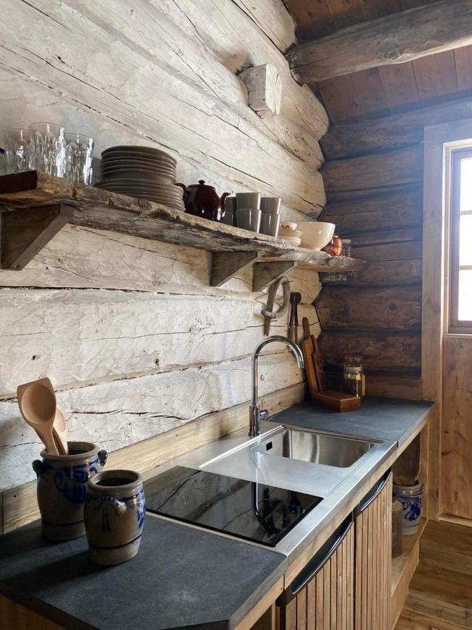 Sauefjoset - Idyllisk Gardstun Fra 1800-Tallet Skjåk Eksteriør bilde